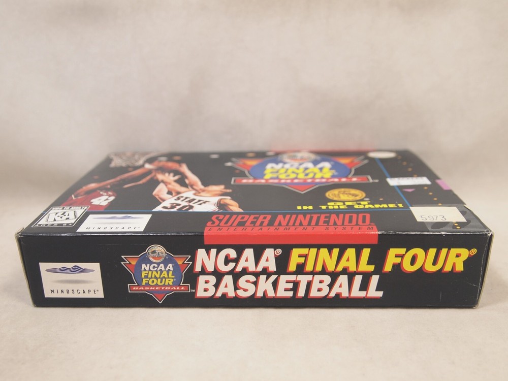 NCAA Final Four Basketball (Super Nintendo | SNES) Authentic BOX ONLY