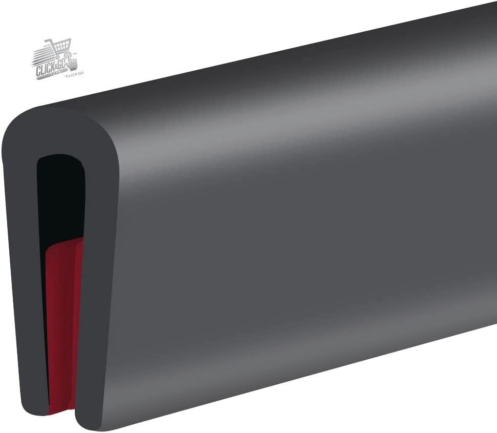 Rubber profile, self-adhesive door edge protection, flexible protection