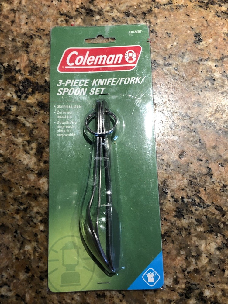 Coleman 3 Piece Knife/fork/spoon Set
