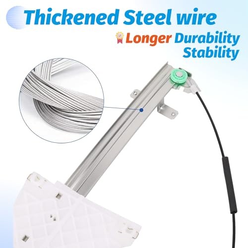 Rear Right Passenger Side Power Window Regulator with Motor Compatible with