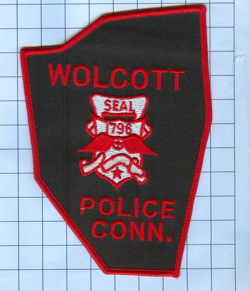 Police Patch - Connecticut - WOLCOTT, CONN.