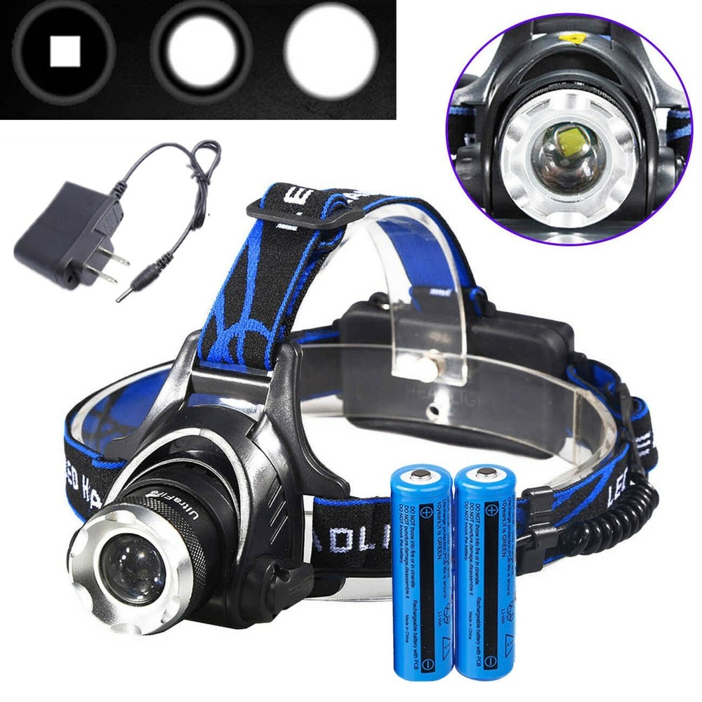 Super Bright LED 990000Lumens Headlamp Headlight Flashlight Head Torch Camp