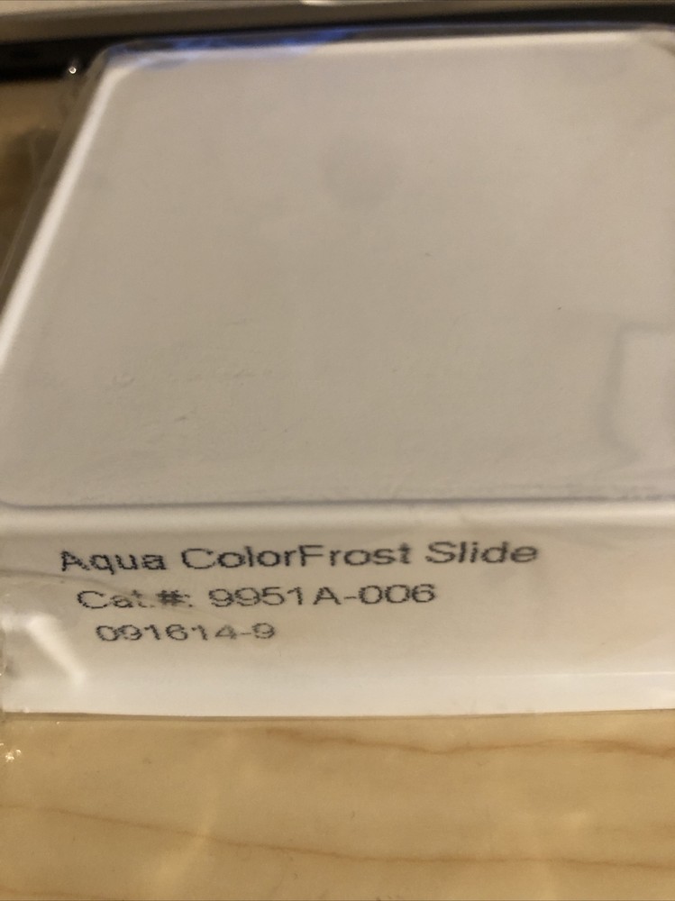 Erie Aqua Colorfrost Microscope Slides #9951A-006