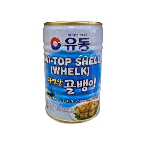 YUDONG BAI-TOP SHELL(WHELK) 유동 자연산 골뱅이캔 400g