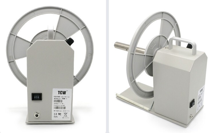 TCW-T6 Automatic Label Rewinding Machine Bar Code Label Rewinder Two-way Label