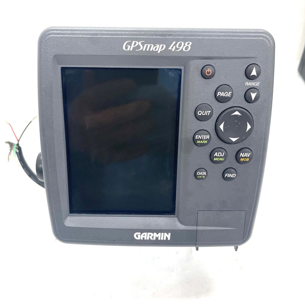 Garmin GPSmap 498 Color Chartplotter Fishfinder GPS + Mount & Cord