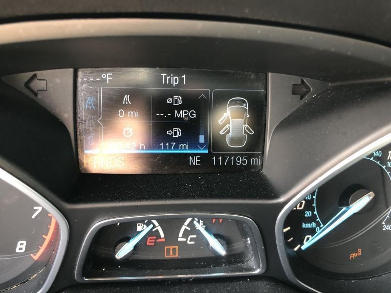 2013 FORD ESCAPE Front 8" Information Display Screen Color Touch 783271