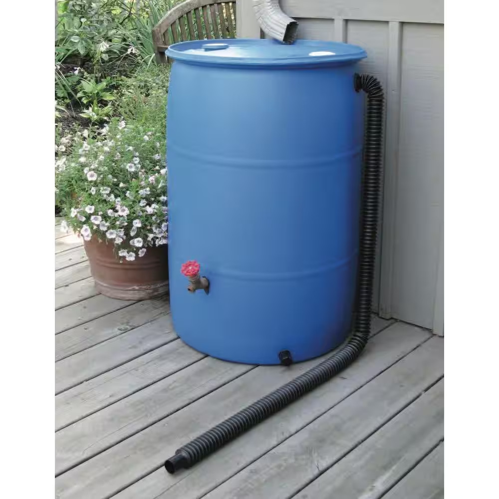 Rain Barrel Overflow Drain Kit