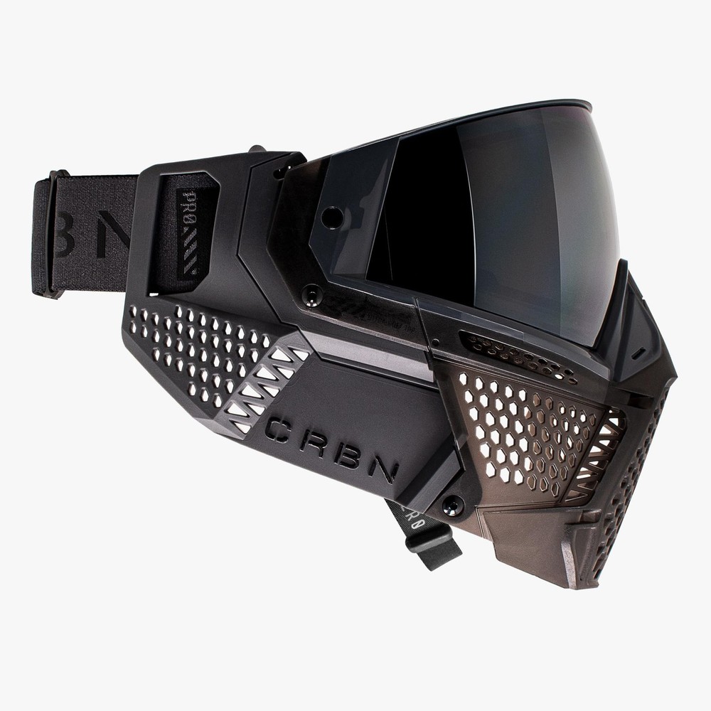 CRBN Paintball Zero Pro Goggle - Includes: Two Lens + Visor + Case - Carbon P...