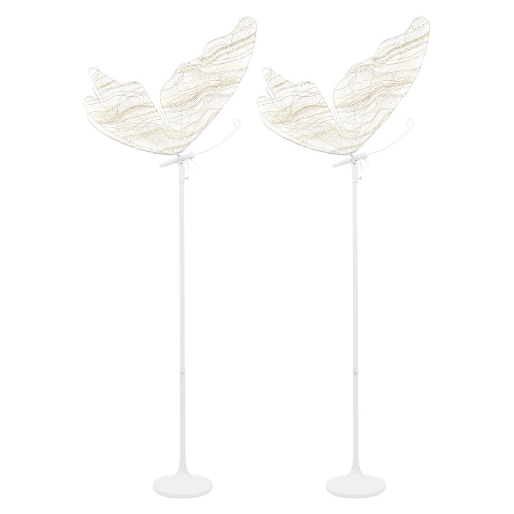 110V Butterfly Floor Lamp, LED Ambient Light, Wedding Decoration Light Durable