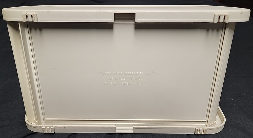 Vintage 1983 MicroComputer Accessories 5.25" Floppy Disk Holder Apple Computer