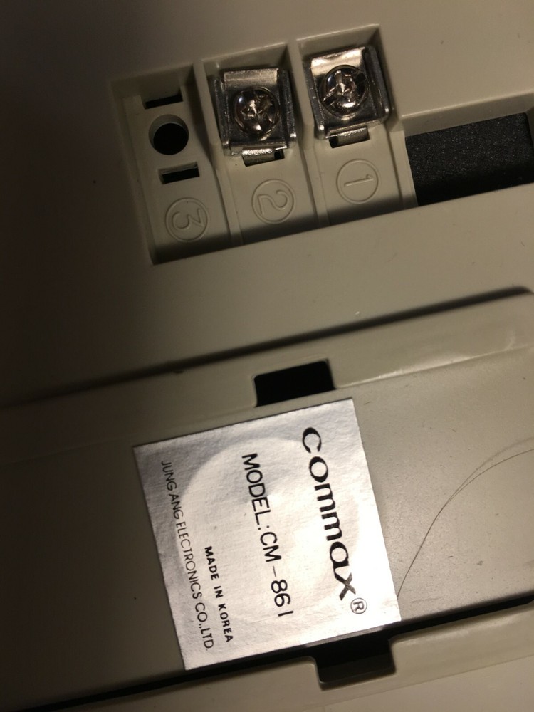 Commax wired intercom 3 model cm-861 1 model cm-864