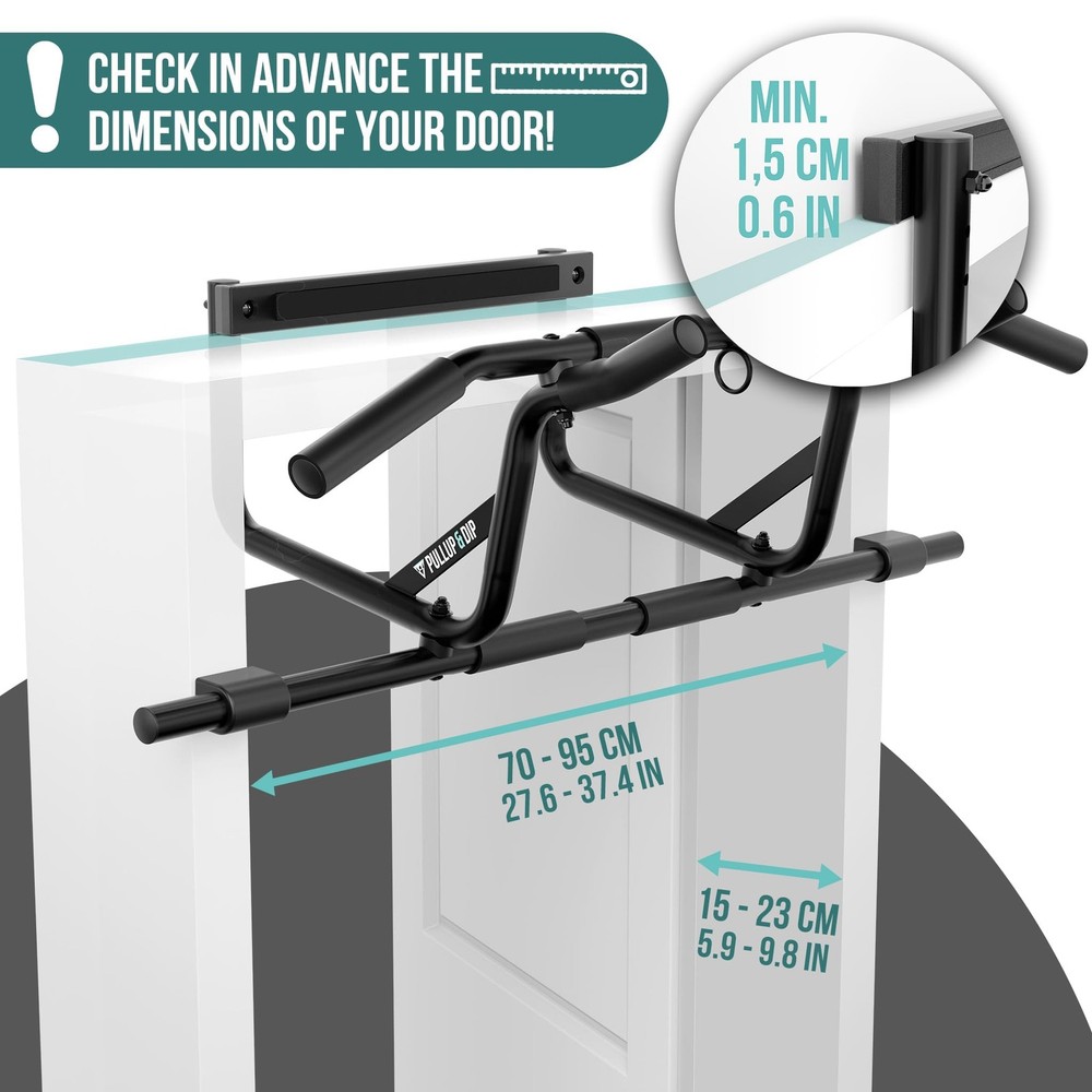 Doorway Pull-Up Bar Without Screwing And No V1, Door pull-up bar