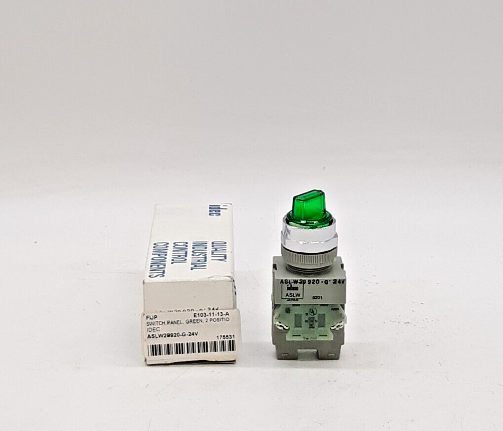 Idec ASLW29920-G-24V Selector Switch