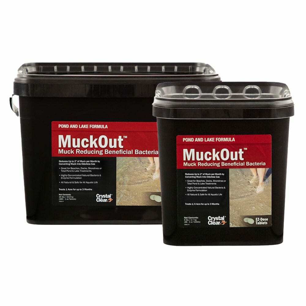 CrystalClear MuckOut Sludge-Reducing Beneficial Bacteria Tablets