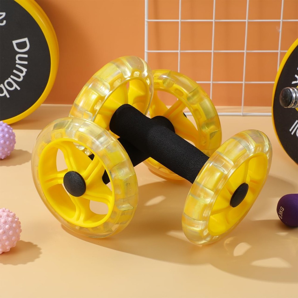 Ab Roller Wheel: Ab Wheel for Core Training, Exercise Abdominal Roller Hand W...