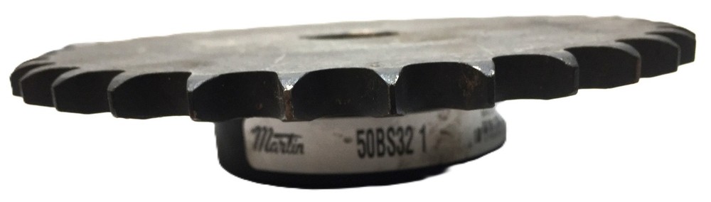Martin Roller Chain Sprocket 50BS32 1" Bore NOS
