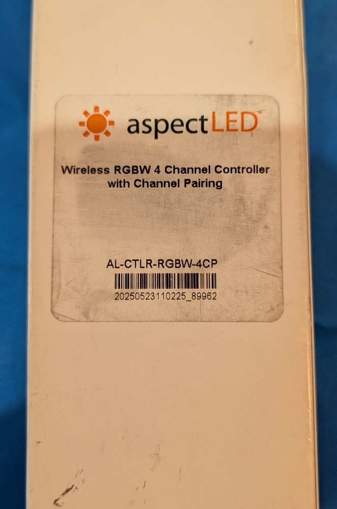 AspectLED One Wireless RGBW 4 Channel LED Controller with Channel Pairing