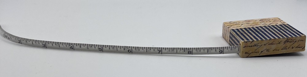 Vintage Retractable Tape Measure 30”