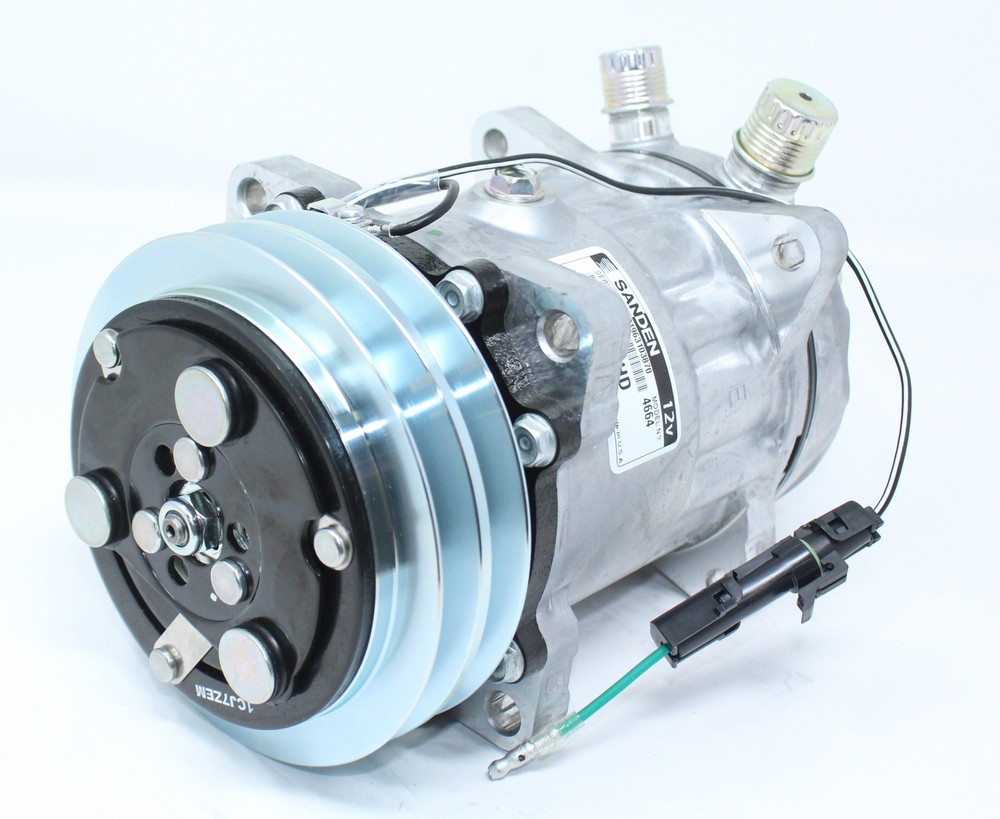 Sanden 4664 AC Compressor for Mack PACCAR Prentice 75R8382