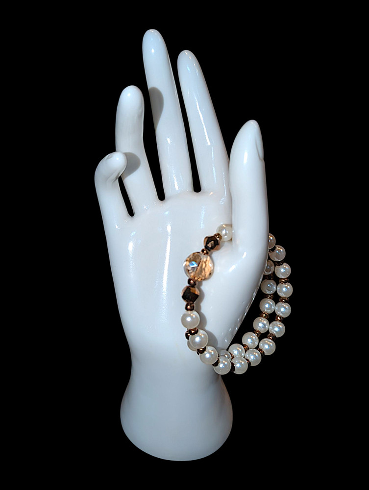 Sepia Pearl Bracelet