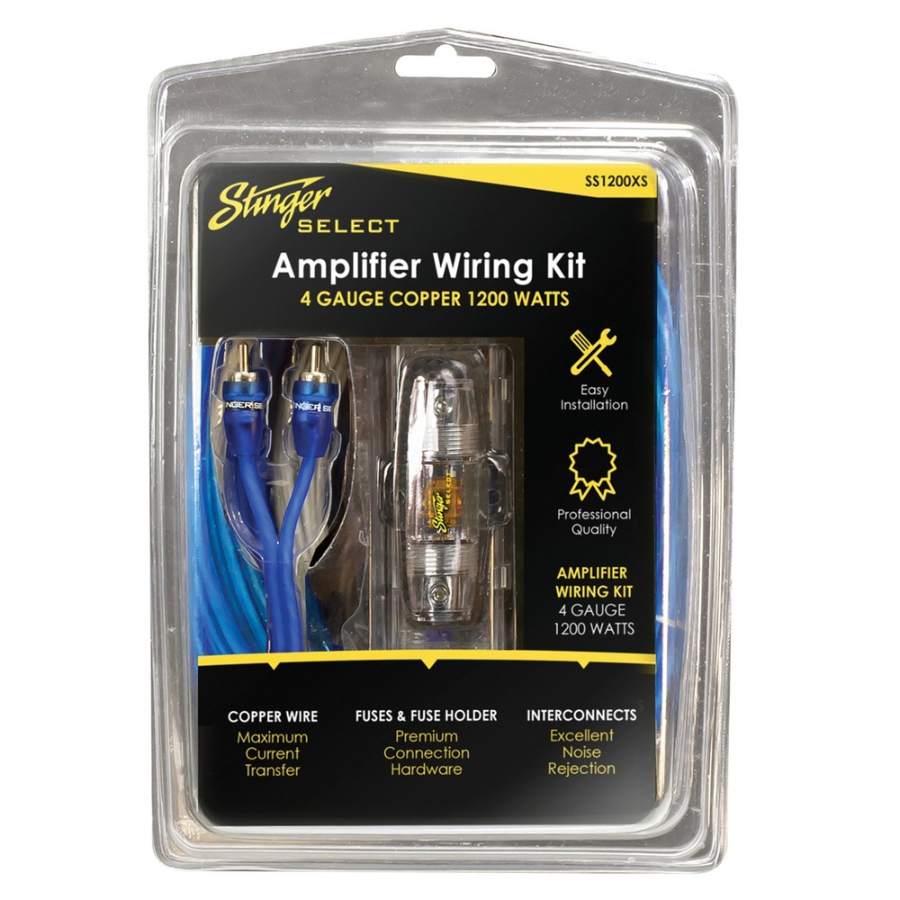 Select 4-Gauge Mini-ANL Amp Installation Kit