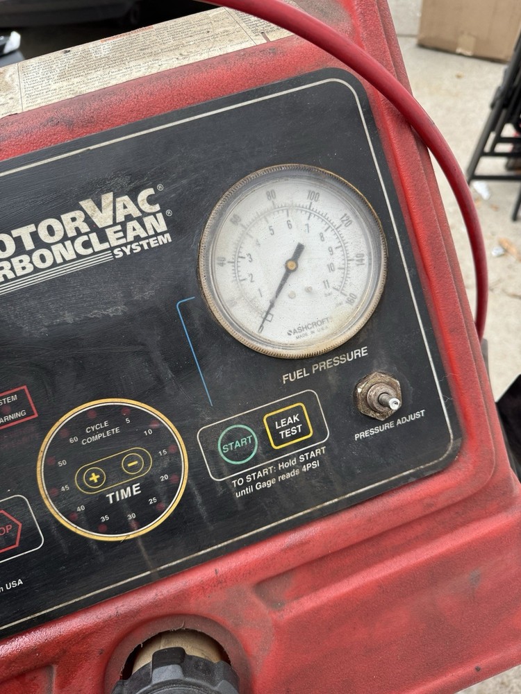 Snap-On Sun Motorvac Carbon Cleaner System Model EEFS 100C