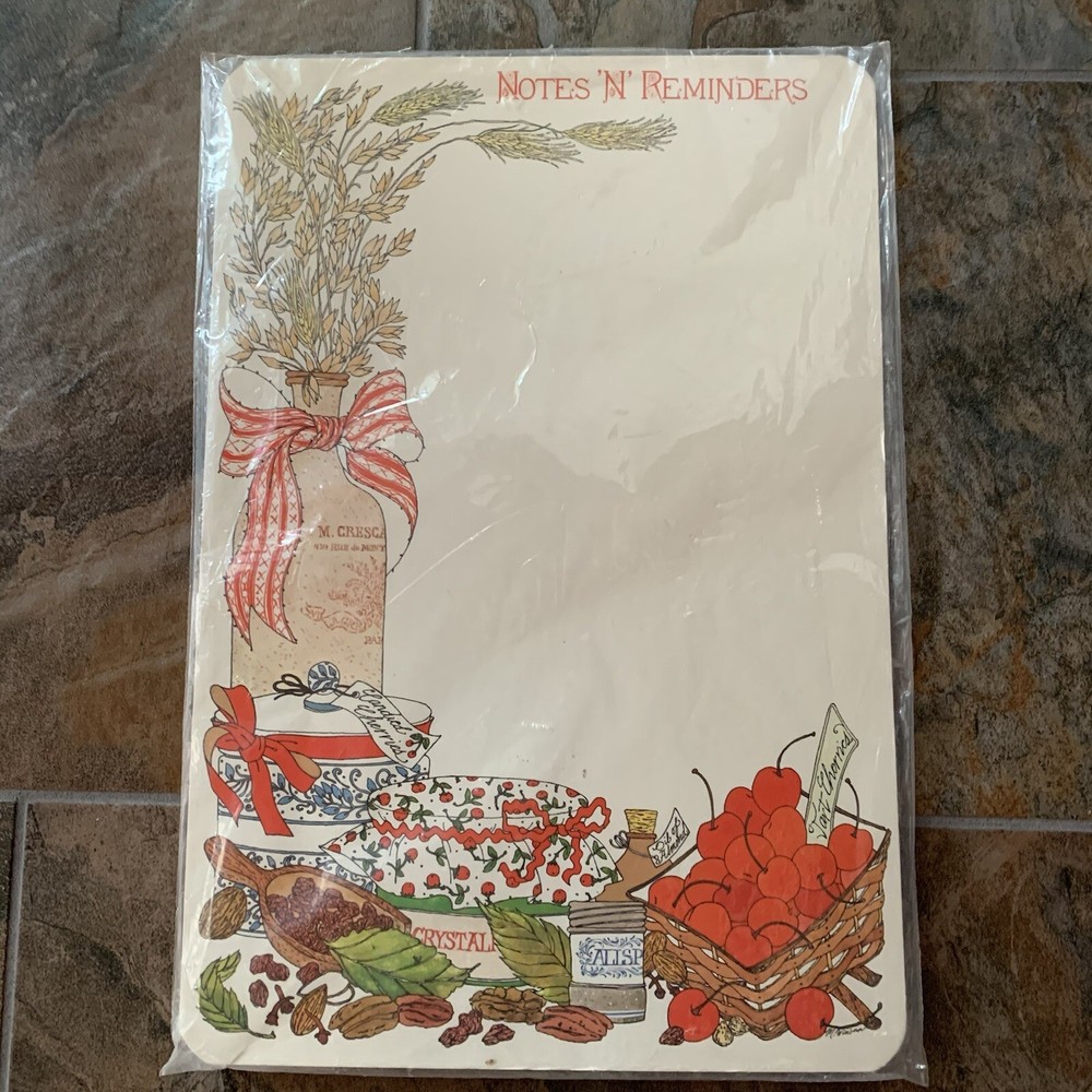 NOS Current Notes N Reminders Messsge Board “Sugar N’ Spice” Sealed