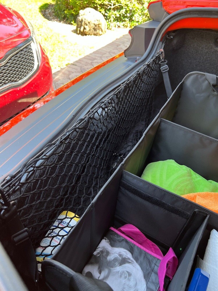 Rear Trunk Envelope Style Mesh Web Cargo Net for DODGE CHALLENGER 2008-2023 New