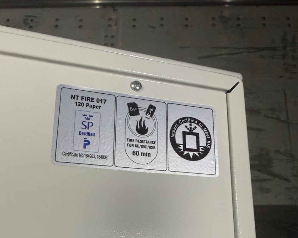 Phoenix 500 Data Commander Fire Media Safe 500 Series 2-Hour Fire Safe