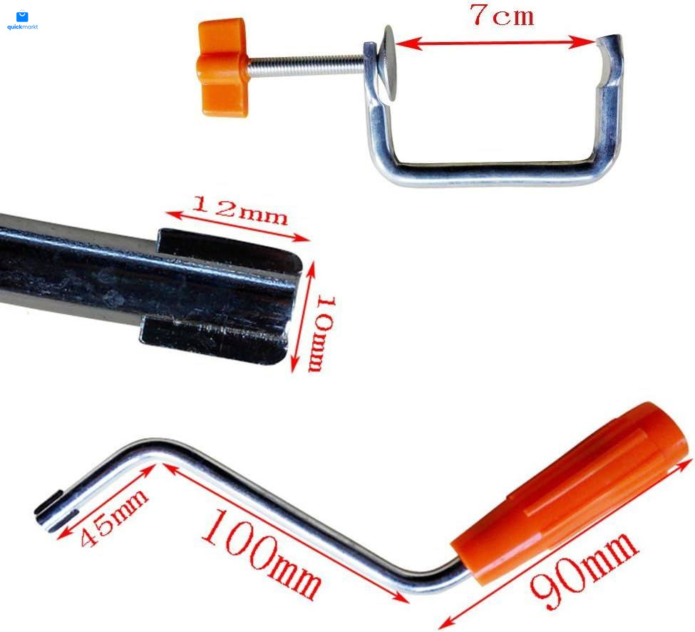 Durable Pasta Machine Holder Replacement, Metal Home Kitchen Accessory handle