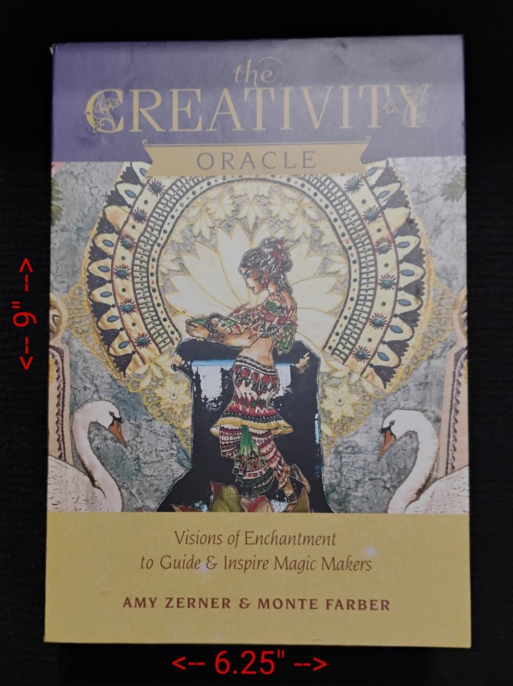 The Creativity Oracle Tarot Card Deck Set With Guidebook New