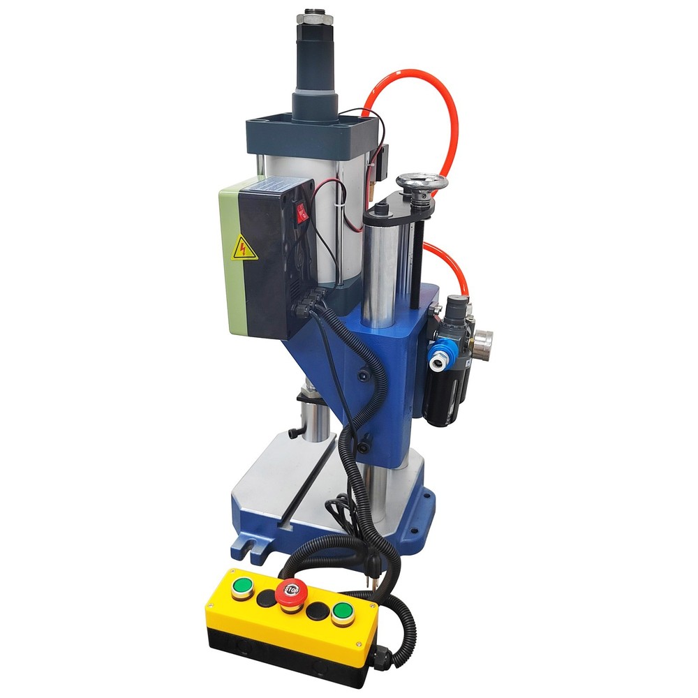 1763lb Pneumatic Punch Press Machine with Controller Dual Column Compressed Air