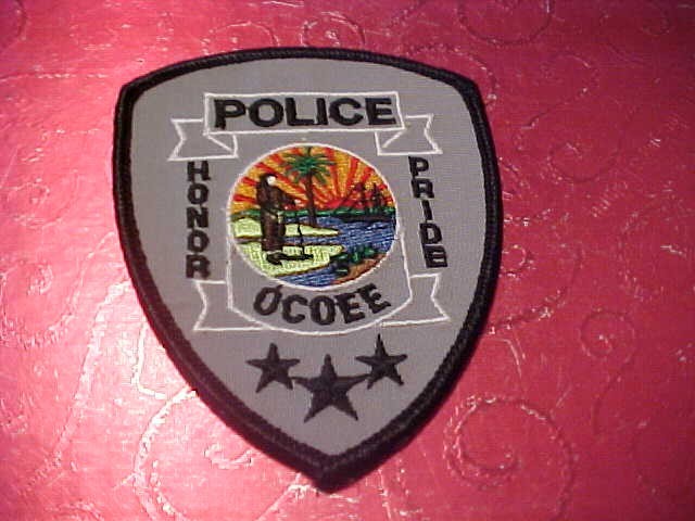 OCOEE FLORIDA POLICE PATCH SHOULDER SIZE UNUSED