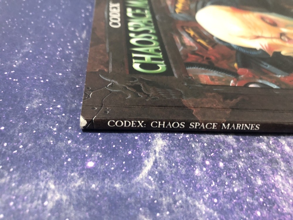 Warhammer 40k Chaos Space Marines Codex Supplement Softcover 1999