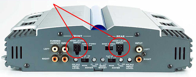 Speaker High Level Input Plug 4-Pin DIAMOND AUDIO MICRO1V2 2V2 4V2 5V2 81U