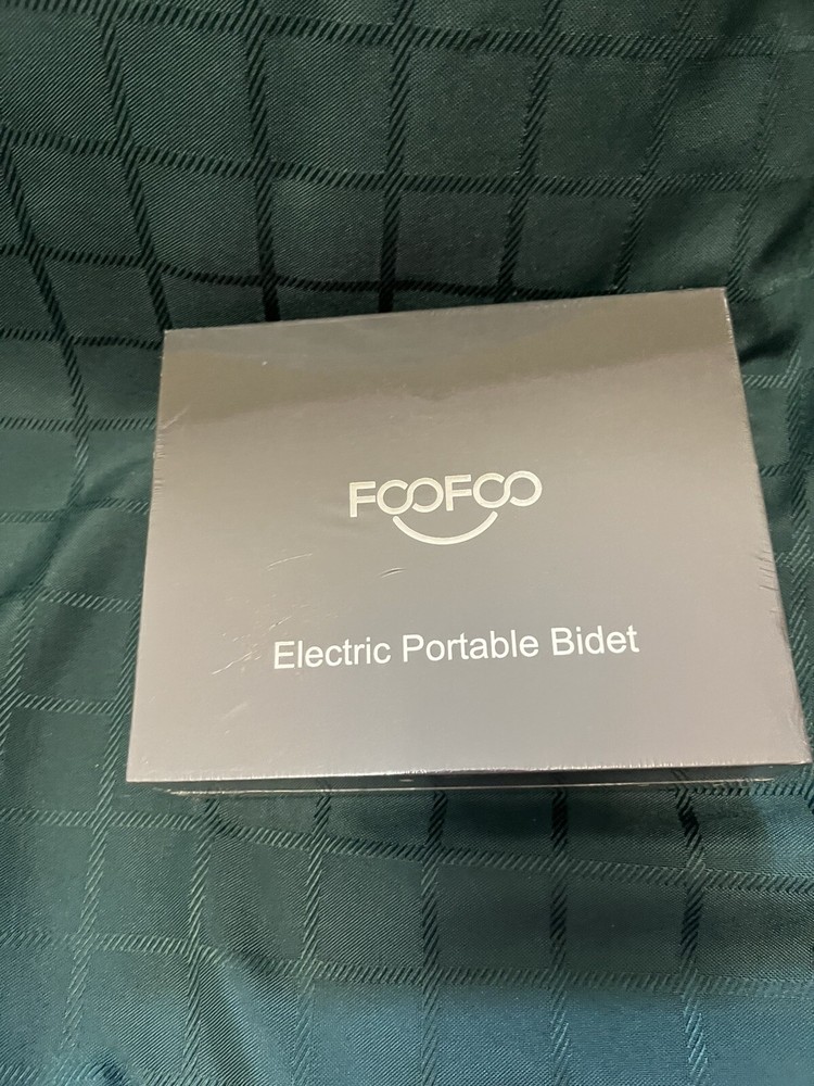 FooFoo Portable  Electric Bidet.  NIB & Sealed
