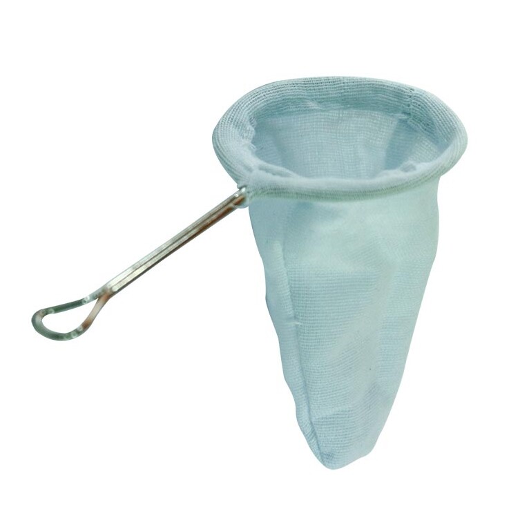2.5" 2Pcs Thai Tea Filter/ Coffee Strainer Sock Cloth Reusable Traditional Style