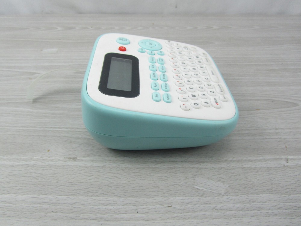 RoHS Pink Desktop Label Maker Machine Printer Model D2105 Tested and ready NICE