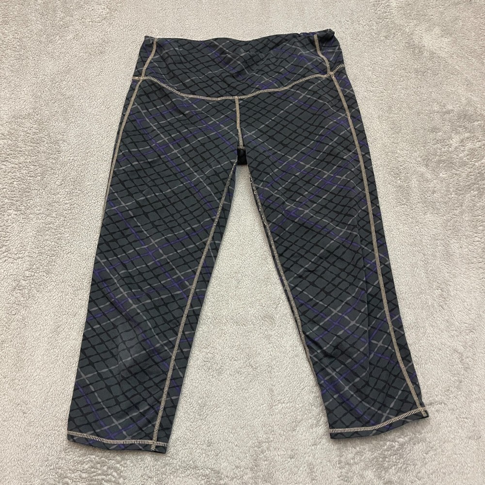 Athleta Leggings Women’s Size M Dark Gray Polyester Spandex