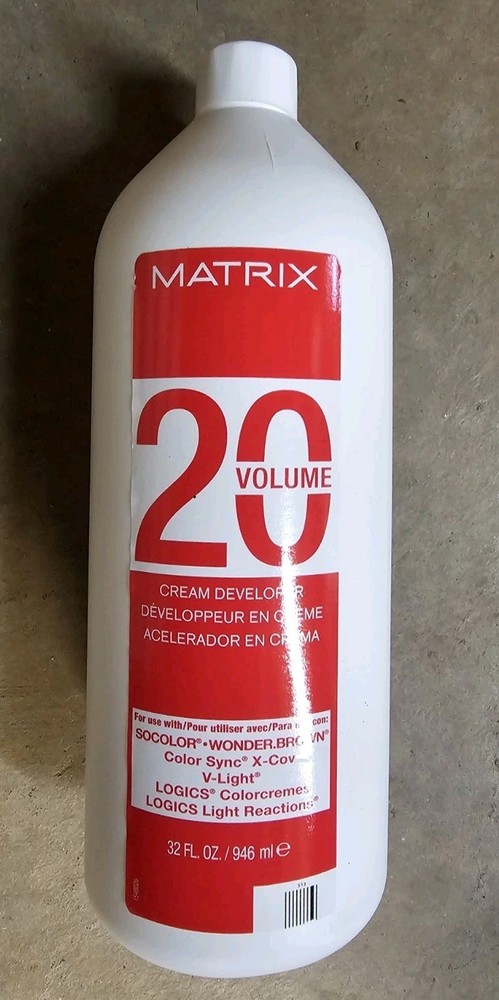 Matrix 20 Volume Cream Developer 32 oz