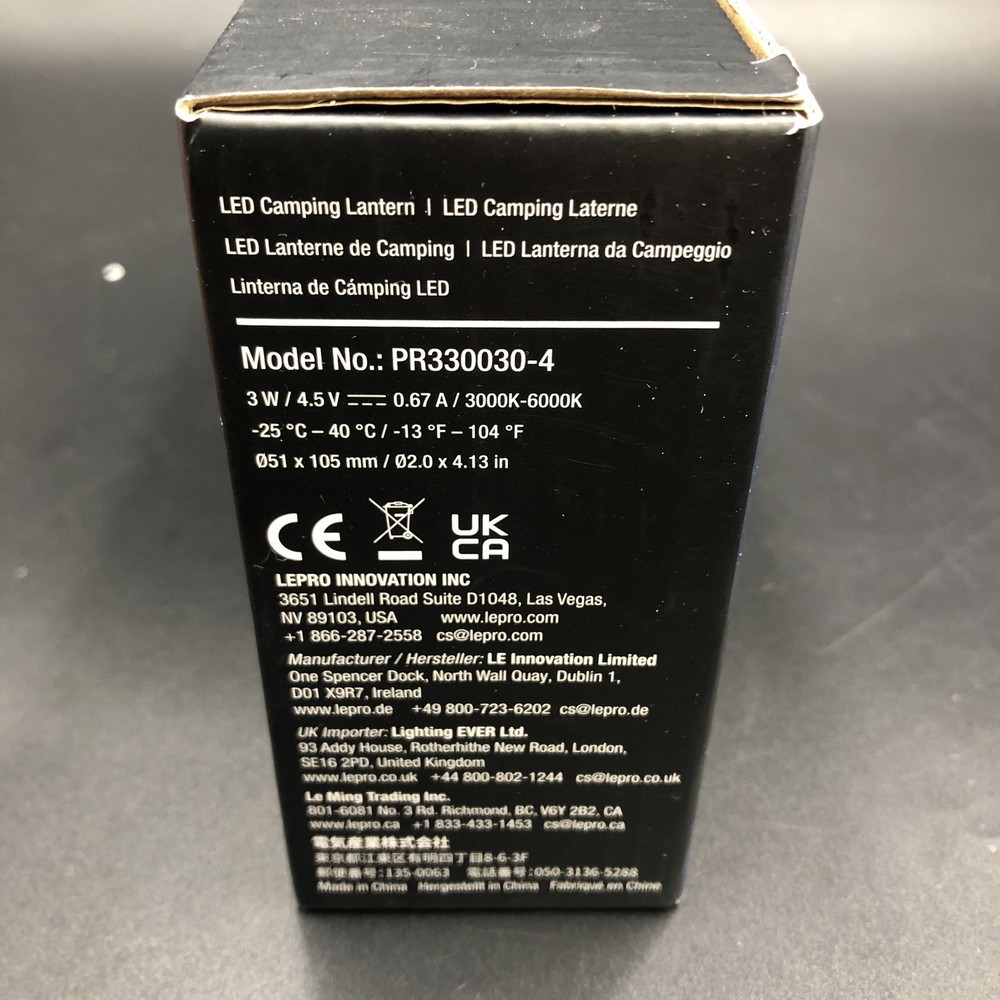 Lepro LE LED Camping Lanterns 4 pcs hanging