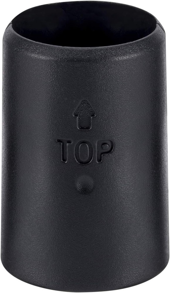 Versatile 50 Pack Wire Shelving Clips in Black - Secure Your Storage Solutions