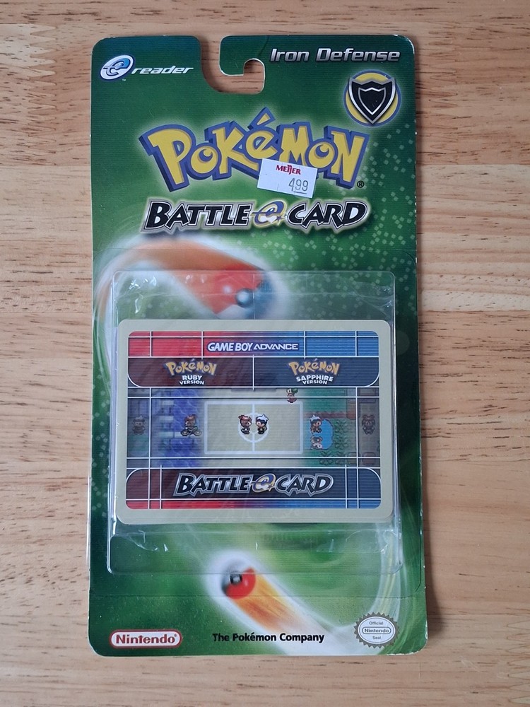 Pokemon Battle e Card Iron Defence Series 1 Ruby/Sapphire Complete Sealed