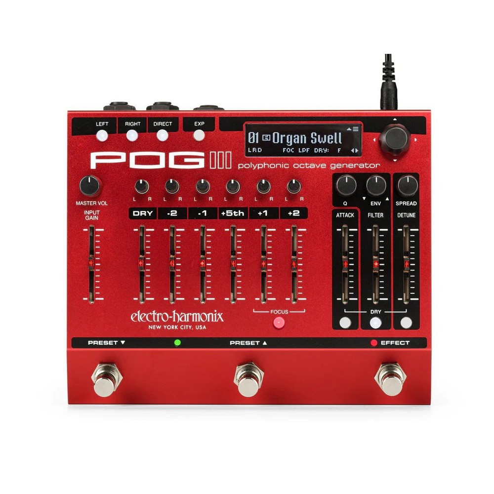 Electro-Harmonix POG3 Polyphonic Octave Generator Pedal