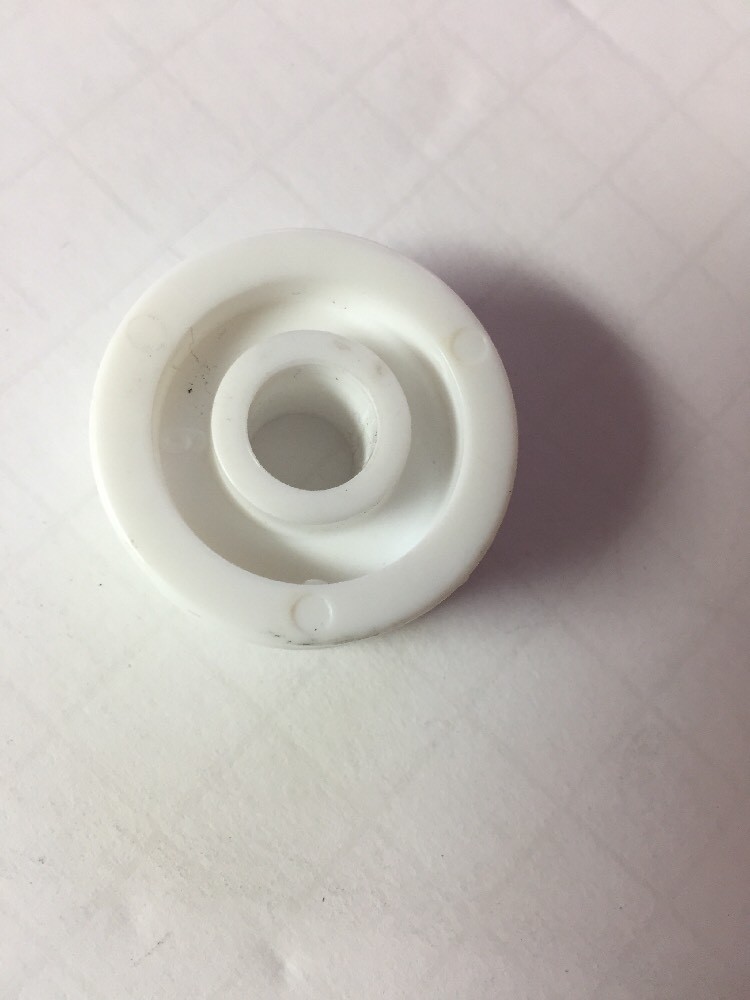 Pentair Rainbow Vacuum Head Wheel - Part # R03021 No.174 White Solid Plastic