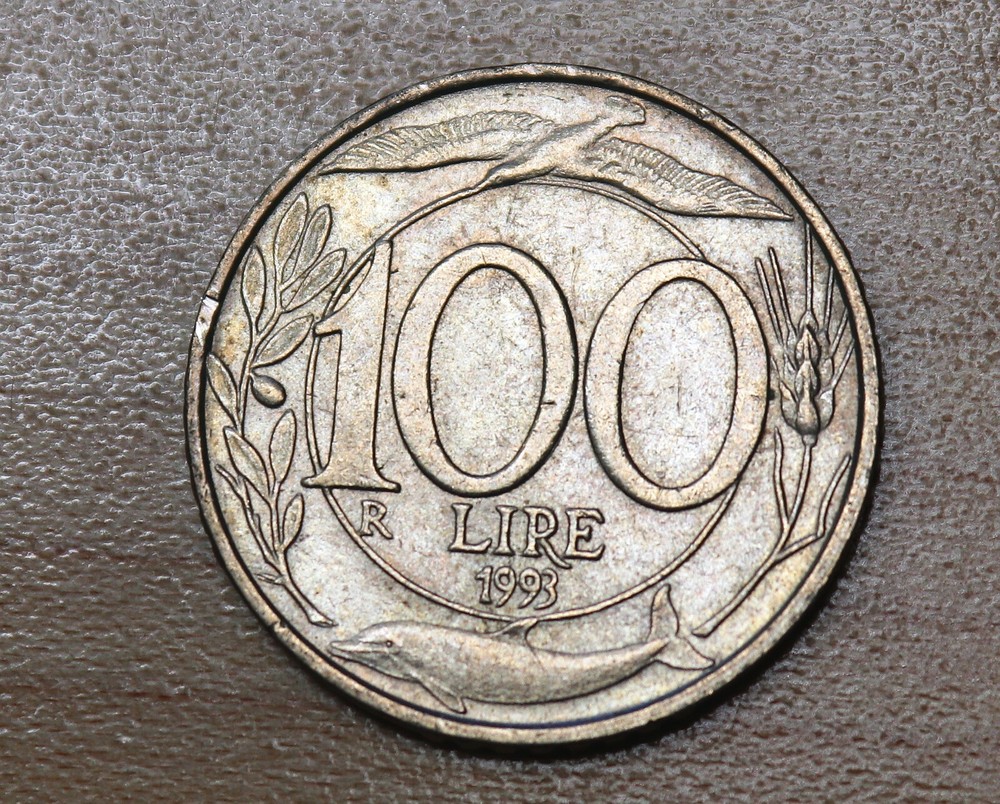 1993 Italy 100 Lire