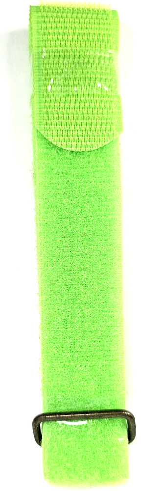 NEW! NEON GREEN Adjustable Hook and Loop Book Strap Single 24" Long for Binding