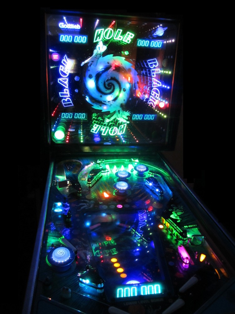 BLACK HOLE NON GHOSTING Lighting Kit custom SUPER BRIGHT PINBALL LED KIT