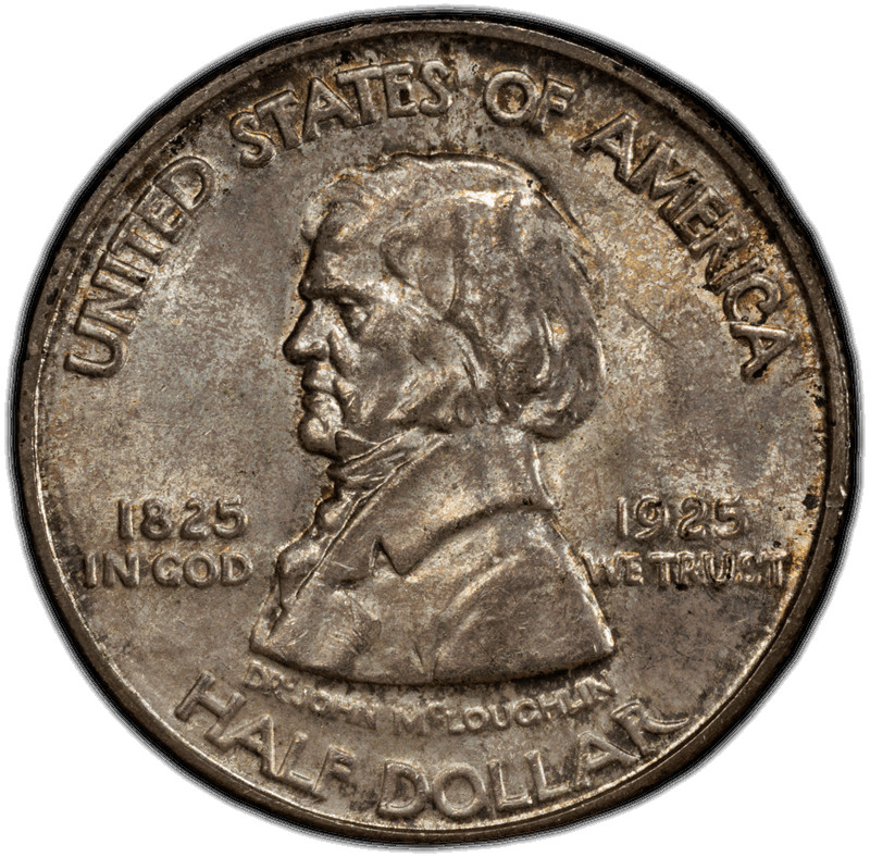 1925 Fort Vancouver 50C PCGS MS 66 CAC